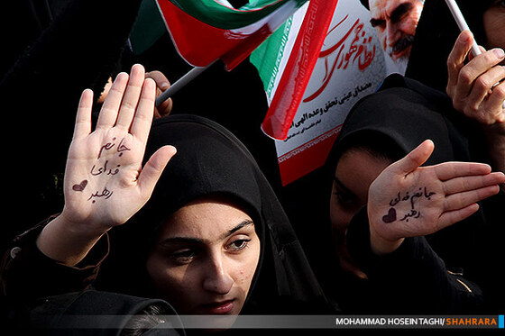 راهپیمایی 22 بهمن در مشهد