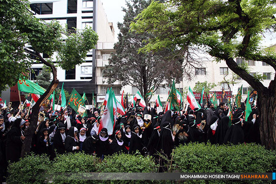 راهپیمایی حجاب