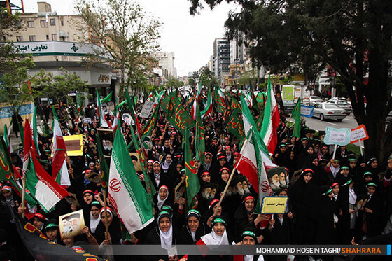 راهپیمایی حجاب