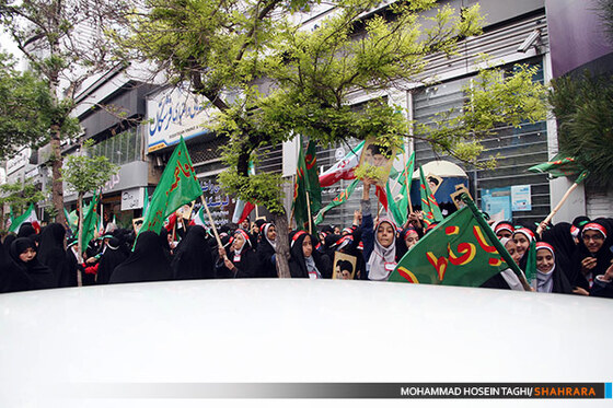 راهپیمایی حجاب