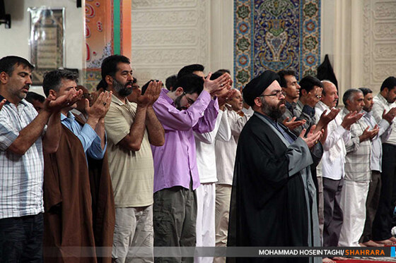مراسم معنوی اعتکاف