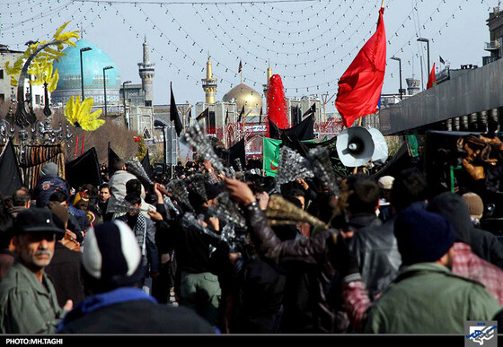  عزاداری شهادت امام رضا(ع) در مشهد مقدس