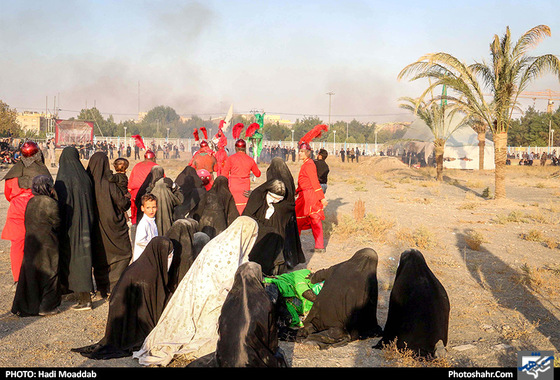 گزارش تصویری / مراسم خیمه سوزان عصر عاشورا در شهرک غرب /عکس : هادی مودب /شهرآرا