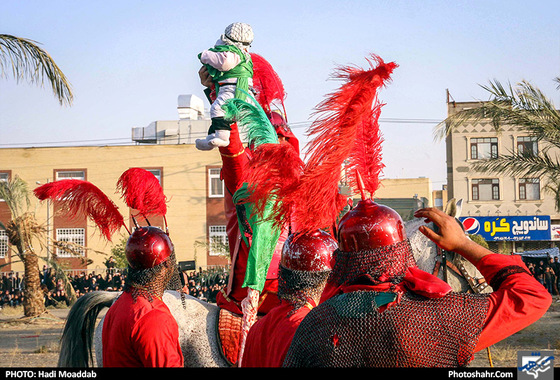 گزارش تصویری / مراسم خیمه سوزان عصر عاشورا در شهرک غرب /عکس : هادی مودب /شهرآرا