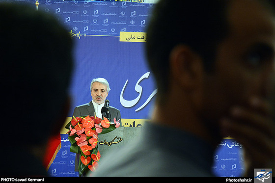 گزارش تصویری / نشست خبری دکتر نوبخت در نمایشگاه مطبوعات/ عکس : جواد کرمانی /شهرآرا