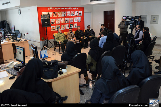 بازدید معاون دادستان مشهد از تحریریه روزنامه شهرآرا / عکس:  جواد کرمانی / شهرآرا