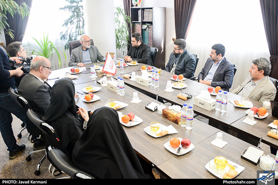 بازدید محمد رحیم نوروزیان فرماندار مشهد از موسسه فرهنگی شهرآرا / جواد کرمانی / شهرآرا