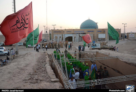  افتتاحیه نهمین جشنواره فرهنگی ورزشی جاده ولایت / عکس: جواد کرمانی / شهرآرا