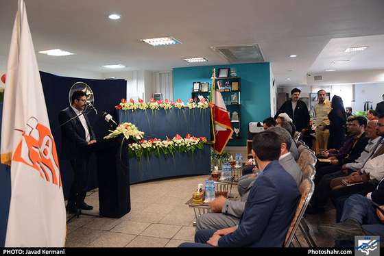 بازدید جمعی از مسئولین شهری از روزنامه  شهرآرا به مناسبت روز خبرنگار جوادکرمانی شهرآرا