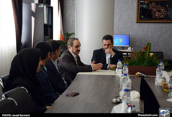 دیدار برخی از مسئولان بامدیرعامل شهرآرا / عکس: جوادکرمانی / شهرآرا 