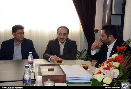 دیدار برخی از مسئولان بامدیرعامل شهرآرا / عکس: جوادکرمانی / شهرآرا 