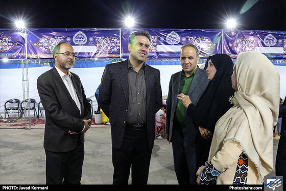 بازدید شهردار مشهد و عضو شورای شهر از برنامه های فصل همدلی