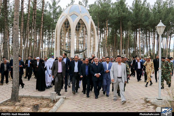 سفر سرپرست استانداری خراسان رضوی به شهرستان جدید التاسیس صالح اباد / عکس : هادی مودب /شهرآرا