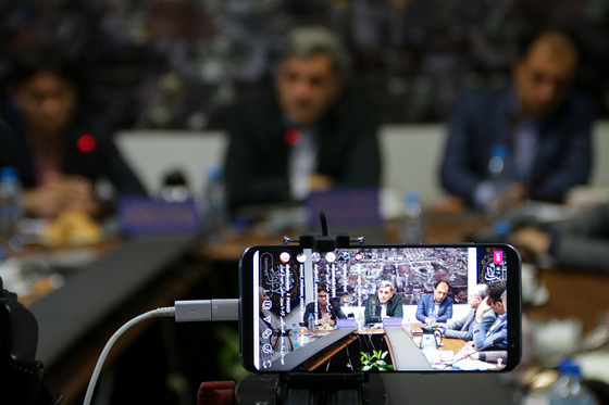 سخنرانی پیروز حناچی شهردار تهران در پژوهشکده ثامن مشهد