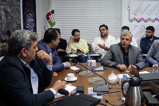 سخنرانی پیروز حناچی شهردار تهران در پژوهشکده ثامن مشهد