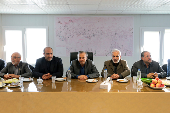  نشست مشترک بررسی پیشرفت آزادراهِ مشهد چناران