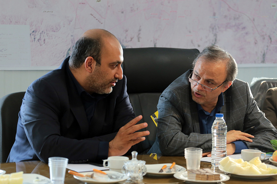  نشست مشترک بررسی پیشرفت آزادراهِ مشهد چناران