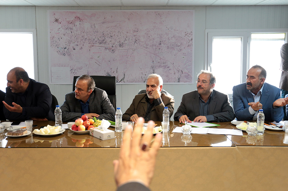  نشست مشترک بررسی پیشرفت آزادراهِ مشهد چناران