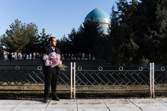  مراسم غبار روبی «گلزار شهدای خواجه ربیع»
