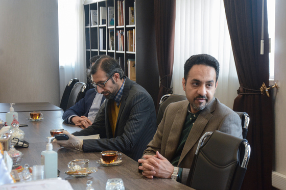 بازدید مدیرکل ارشاد از روزنامه شهرآرا