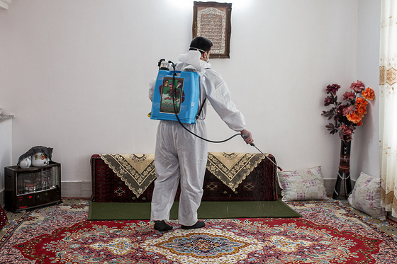 ضدعفونی روستاهای اطراف مشهد