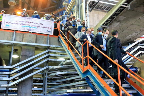 افتتاح فاز یک بزرگترین کارخانه ی کنستانتره ی شرق کشور در سنگان خواف