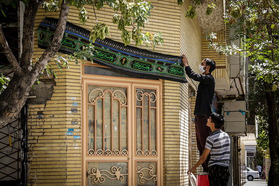 رنگ محرم در کوچه‌های شهر