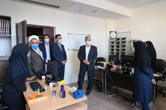 بازدید رئیس کمیسیون اقتصادی شورای شهر مشهد از مؤسسه شهرآرا