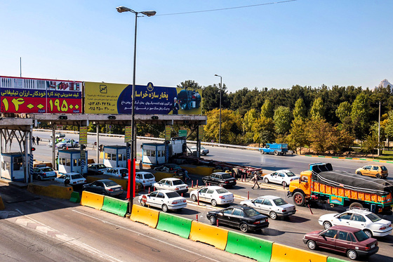 وضعیت تردد در ورودی و خروجی جنوبی مشهد