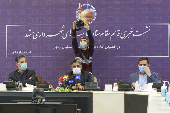 نشست خبری قائم مقام ستاد مناسبت های شهرداری مشهد 