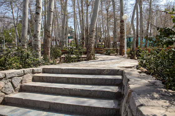 بوستان وکیل آباد در روز طبیعت