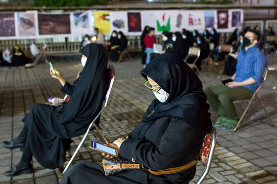 مراسم احیاء شب بیست و یک رمضان در میدان جانباز مشهد