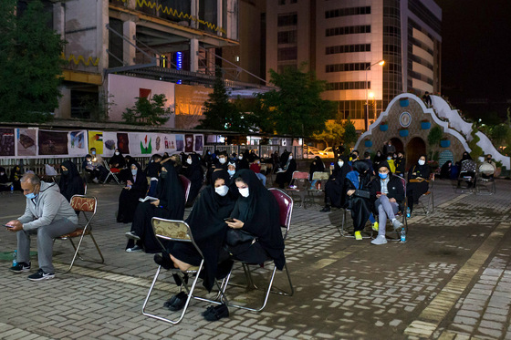 مراسم احیاء شب بیست و یک رمضان در میدان جانباز مشهد