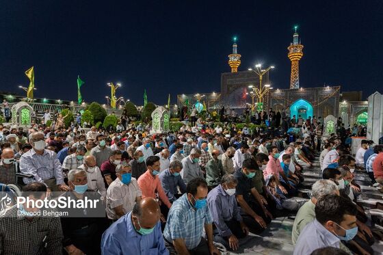 حال و هوای مشهد در شب میلاد امام رضا (ع)