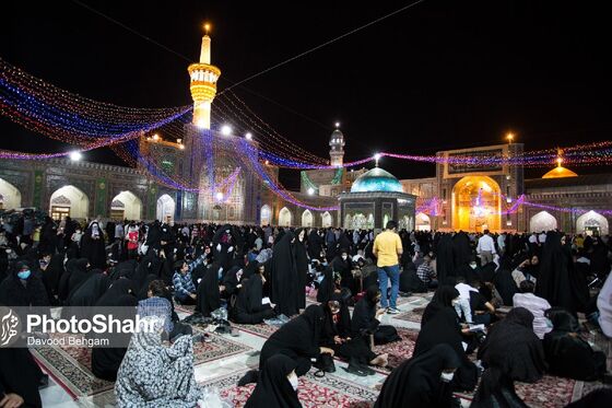 حال و هوای مشهد در شب میلاد امام رضا (ع)