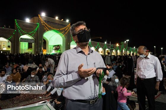 حال و هوای مشهد در شب میلاد امام رضا (ع)