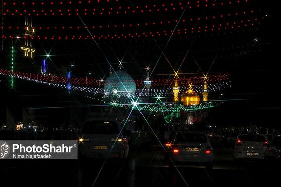 حال و هوای مشهد در شب میلاد امام رضا (ع)