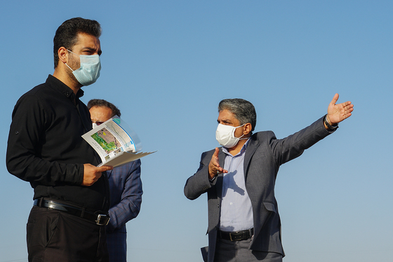 بازدید اعضای شورای اسلامی شهر مشهد از کشف رود