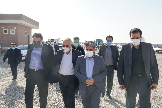 بازدید اعضای شورای اسلامی شهر مشهد از کشف رود