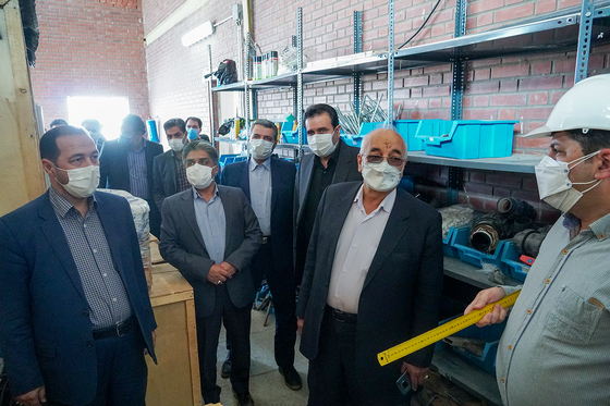 بازدید اعضای شورای اسلامی شهر مشهد از کشف رود