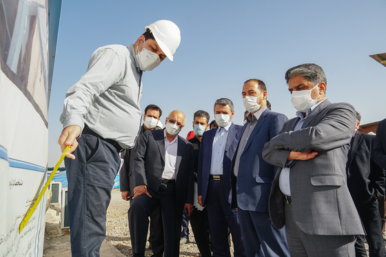 بازدید اعضای شورای اسلامی شهر مشهد از کشف رود