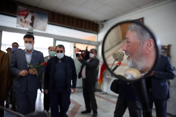 دیدار رئیس بنیاد شهید و امور ایثارگران با جانبازان دفاع مقدس