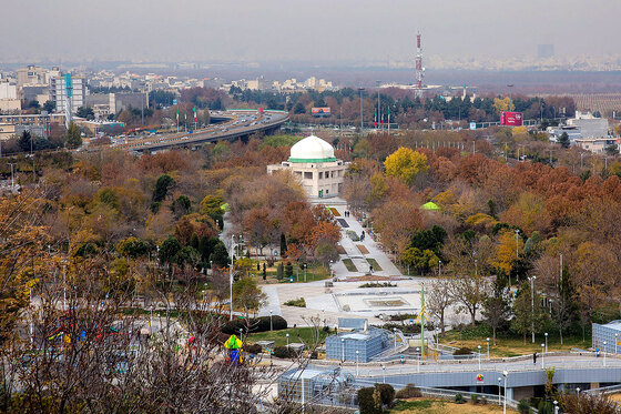طبیعت پاییزی بوستان های مشهد