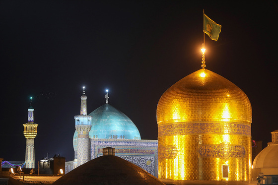  مراسم تحویل سال 1401 در حرم مطهر رضوی
