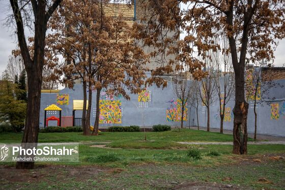 یادمان‌های نوروزی در خیابان‌های شهر