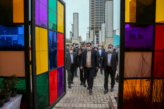 بازدید مسئولان شهری و استانی از اقدامات مدیریت شهری مشهد در بهار ۱۴۰۱