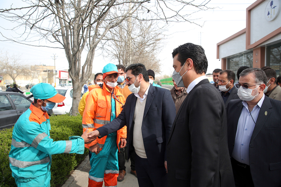 بازدید مسئولان شهری و استانی از اقدامات مدیریت شهری مشهد در بهار ۱۴۰۱