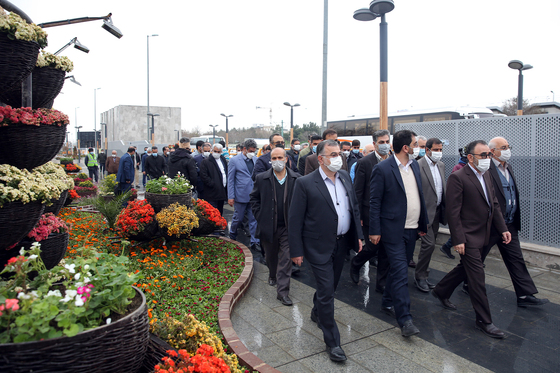 بازدید مسئولان شهری و استانی از اقدامات مدیریت شهری مشهد در بهار ۱۴۰۱