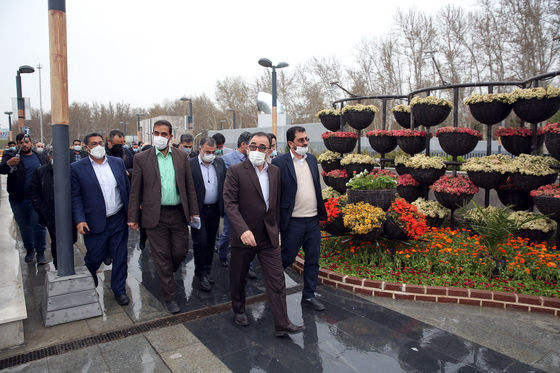 بازدید مسئولان شهری و استانی از اقدامات مدیریت شهری مشهد در بهار ۱۴۰۱