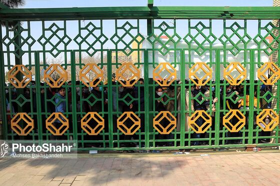 ورزشگاه امام رضا (ع)‌قبل از شروع بازی ایران و لبنان